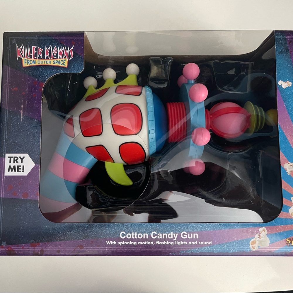 Killer klowns cotton candy gun